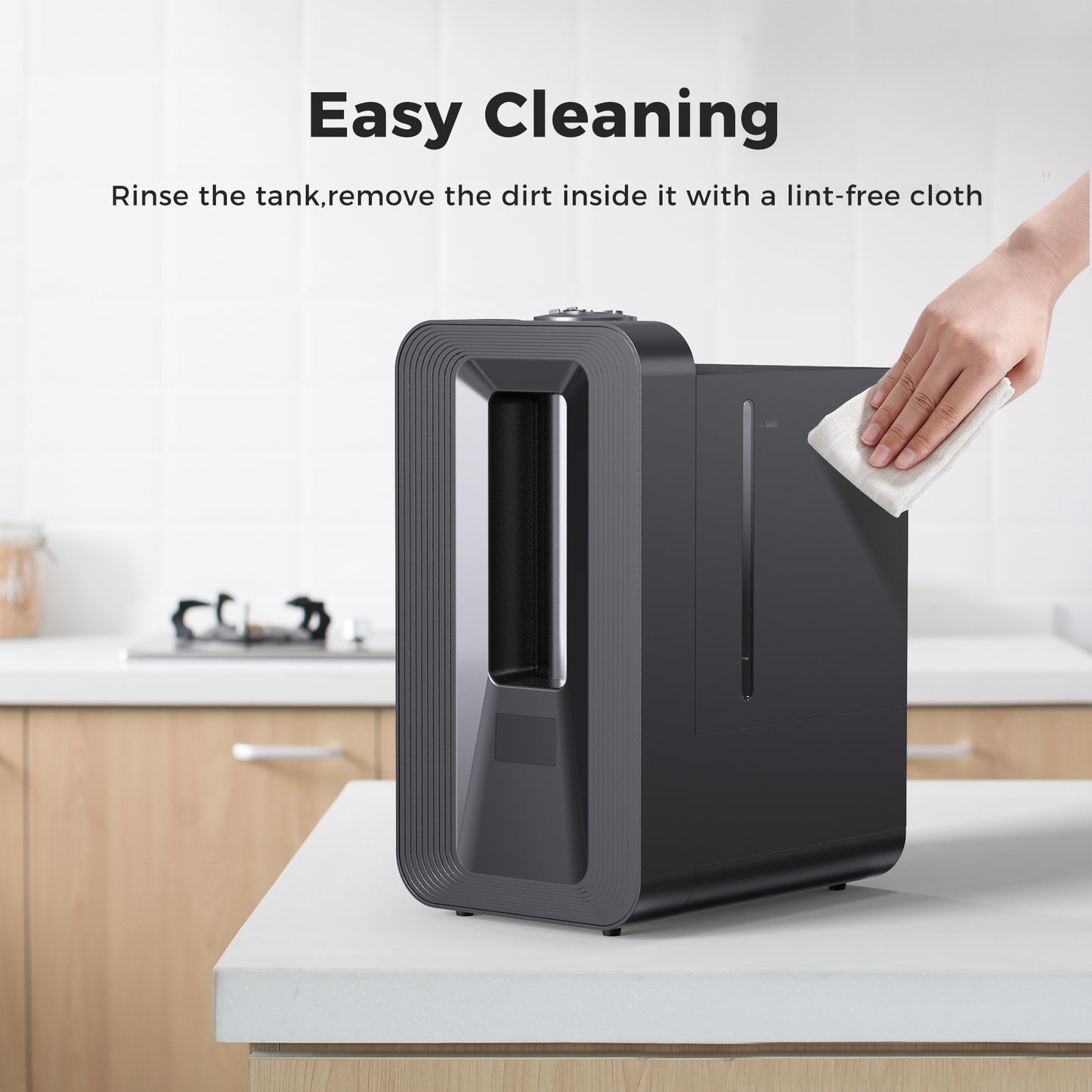 KLOUDIC 6L Cool Mist Humidifier, Quiet Ultrasonic Humidifiers for Bedroom, Large Capacity with Oil Diffuser for Home Large Room