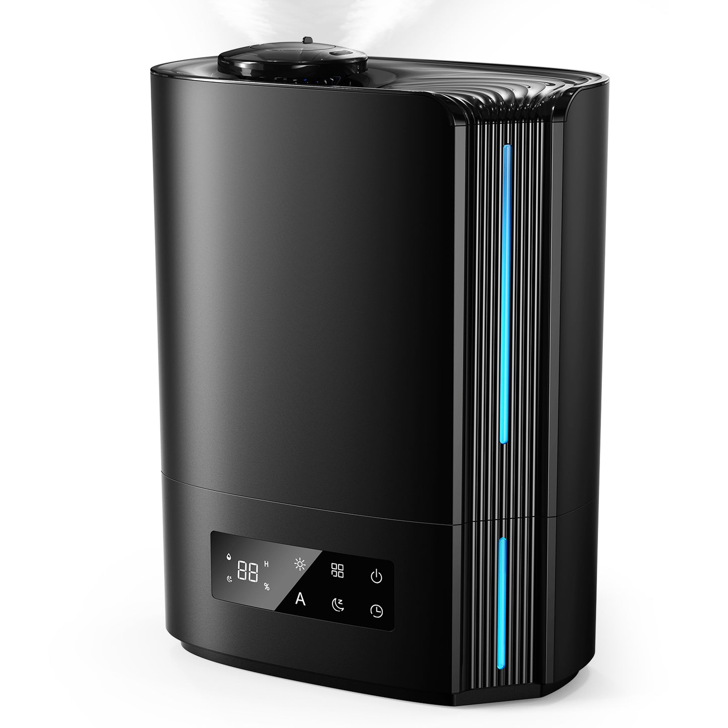 KLOUDIC Top-Fill 6L Cool Mist Large Humidifier for Home Air Vaporizer with Humidistat and Timer