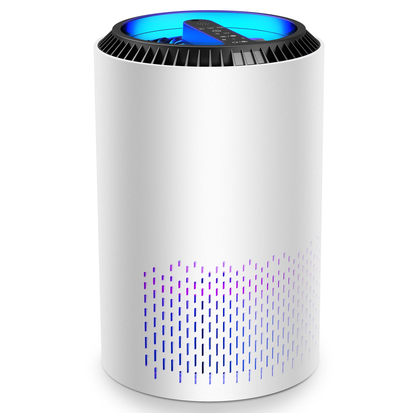 Kloudic Portable Air Purifier with UV Light - White