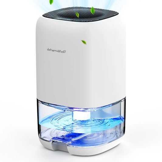 KLOUDIC Dehumidifier,280 sq.ft Dehumidifier for Room,35oz Portable Water Tank,Ultra Quiet with Auto Shut Off