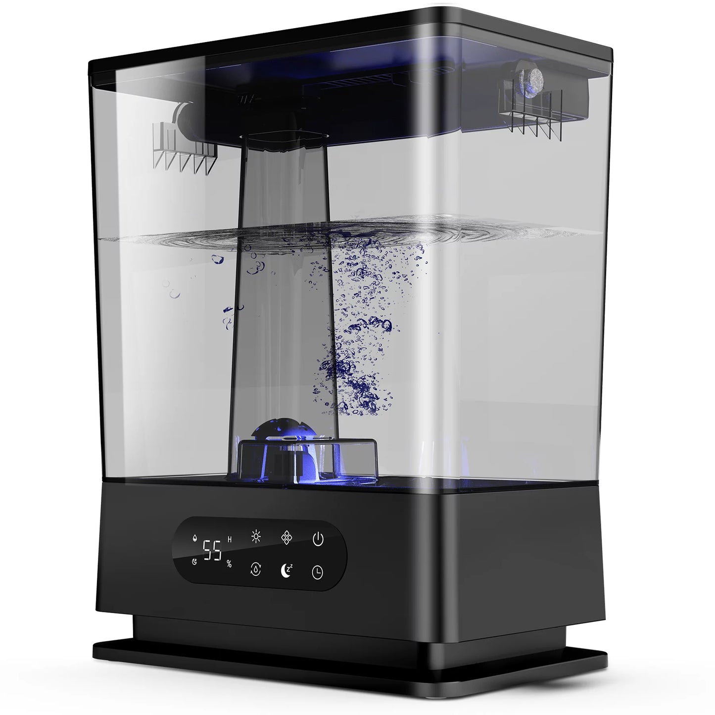 KLOUDIC 6.5L Large Humidifier Cool Mist Humidifier for Home,Black