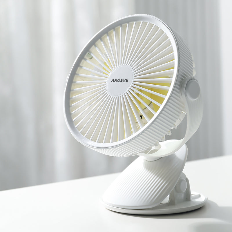 AROEVE Rechargeable Portable Clip Fan