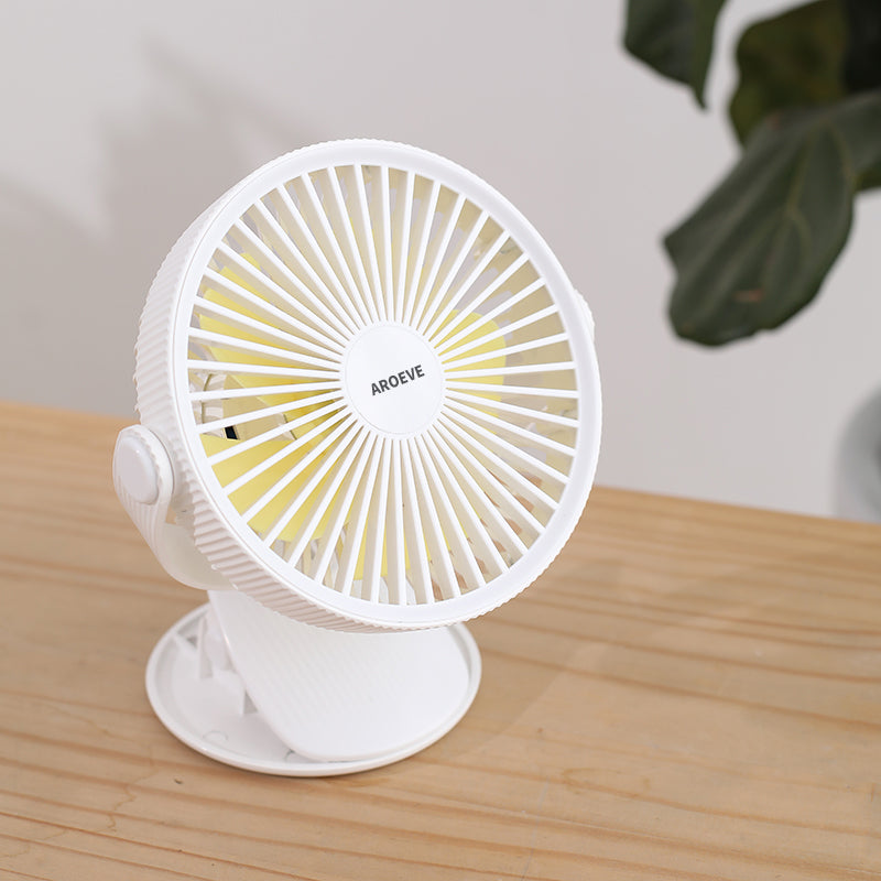 AROEVE Rechargeable Portable Clip Fan