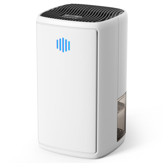 KLOUDIC Dehumidifier for Home (280 sq. ft), 37Oz Water tank,Portable and Quiet with Auto Shut Off